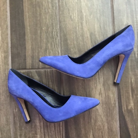 Opening Ceremony Shoes - Opening Ceremony Lily Nubuck Cobalt Blue Sz 8